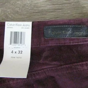 Calvin Klein Pants Jumpsuits Calvin Klein Burgandy Power